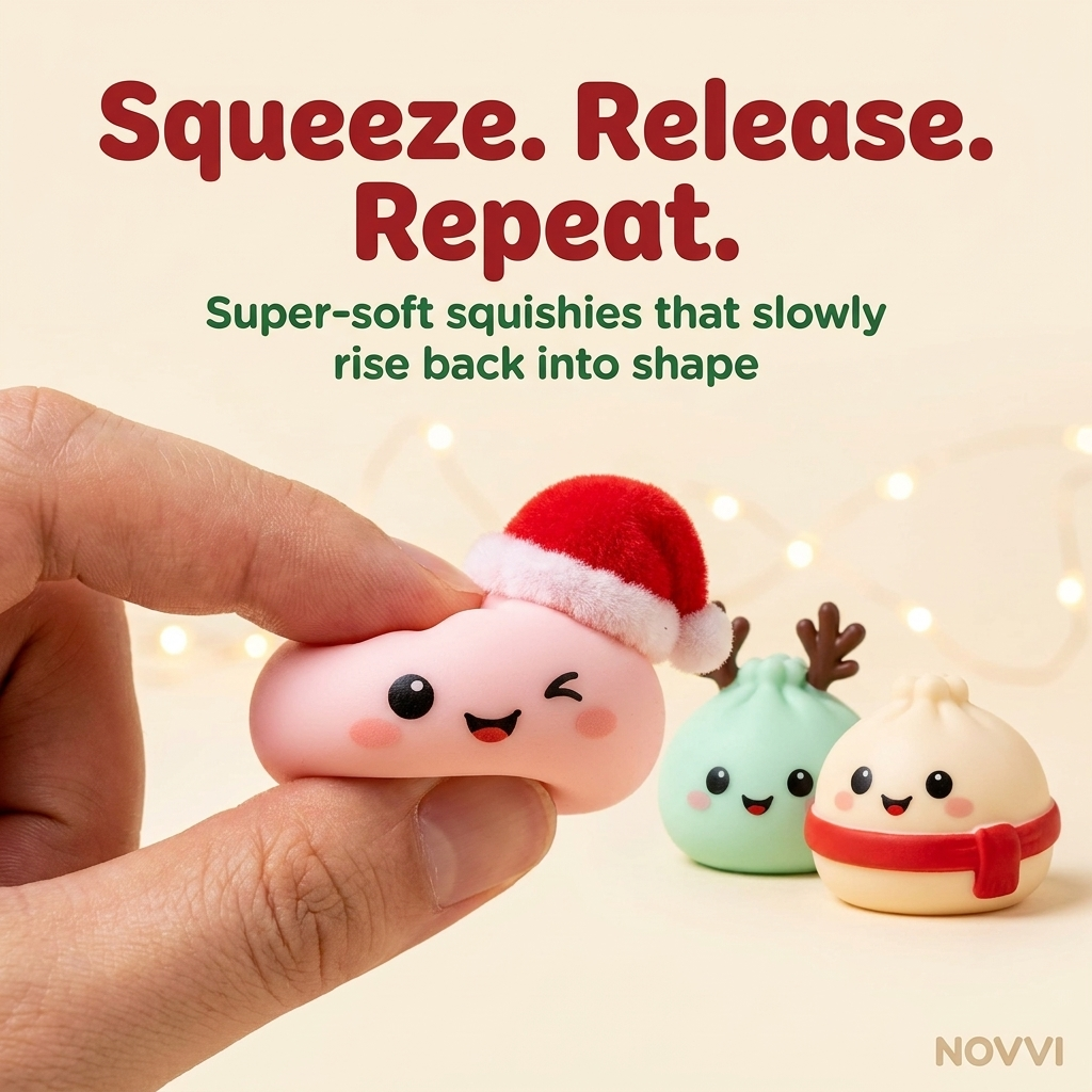 Novvi™ Christmas Squishy Advent Calendar 2026
